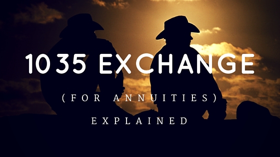 What is the Section 1035 Exchange and what are its rules?